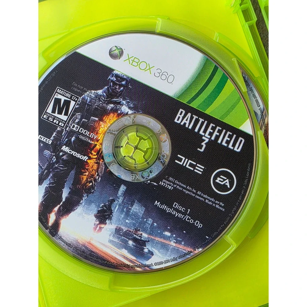 Xbox 360 Game Lot Battlefield 3 4‎ Medal of Honor Warfighter Call of Duty Ghosts